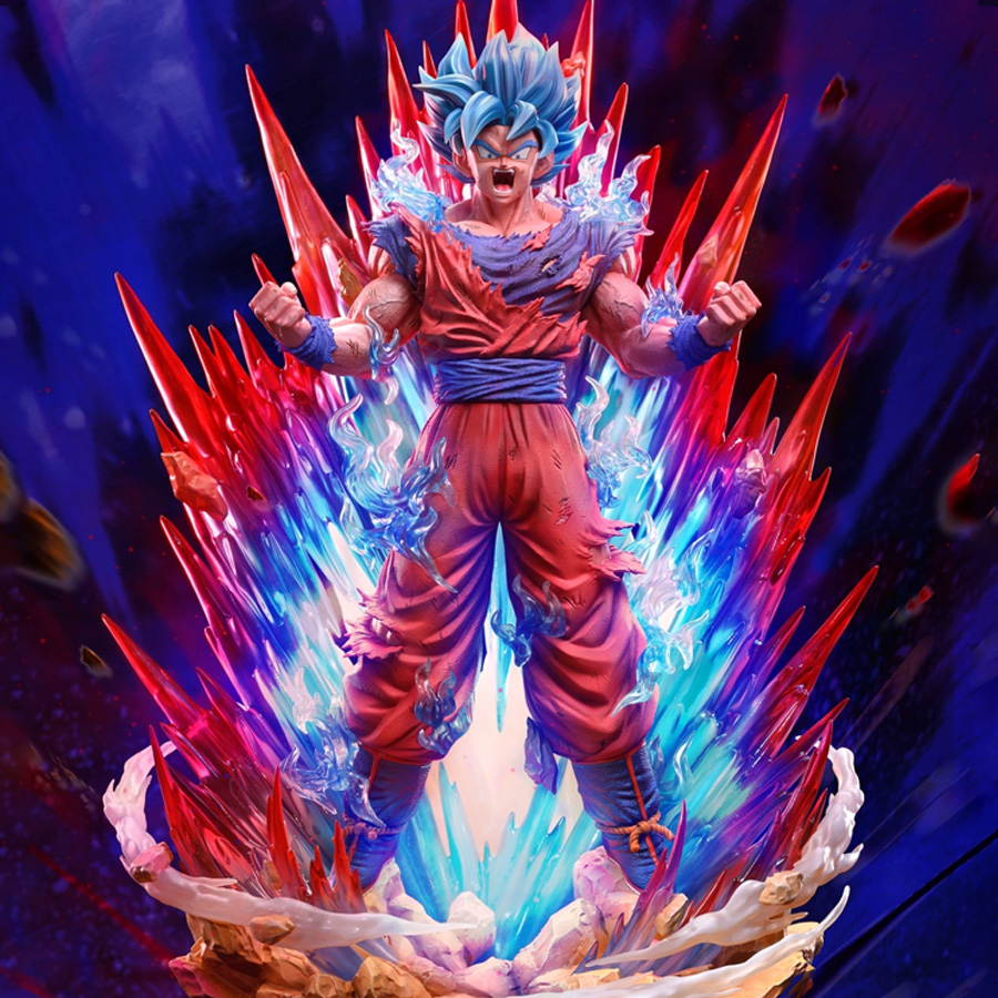 Mô hình dragon ball goku bản năng vô cực mô hình dragon ball trang trí Anime dragon ball Game Figures