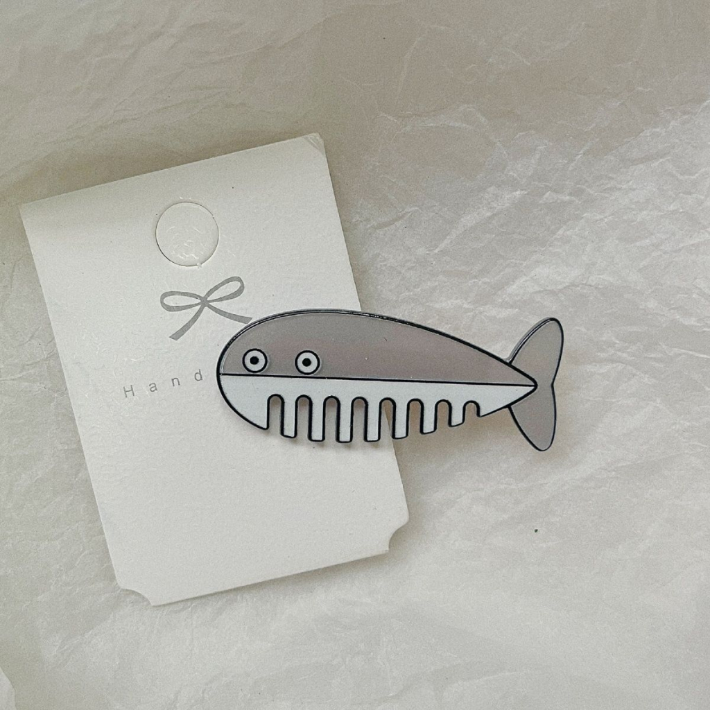 Kẹp Tóc Mái Hoạt Hình Cá Khô Dễ Thương Mới 2023 Dành Cho Nữ