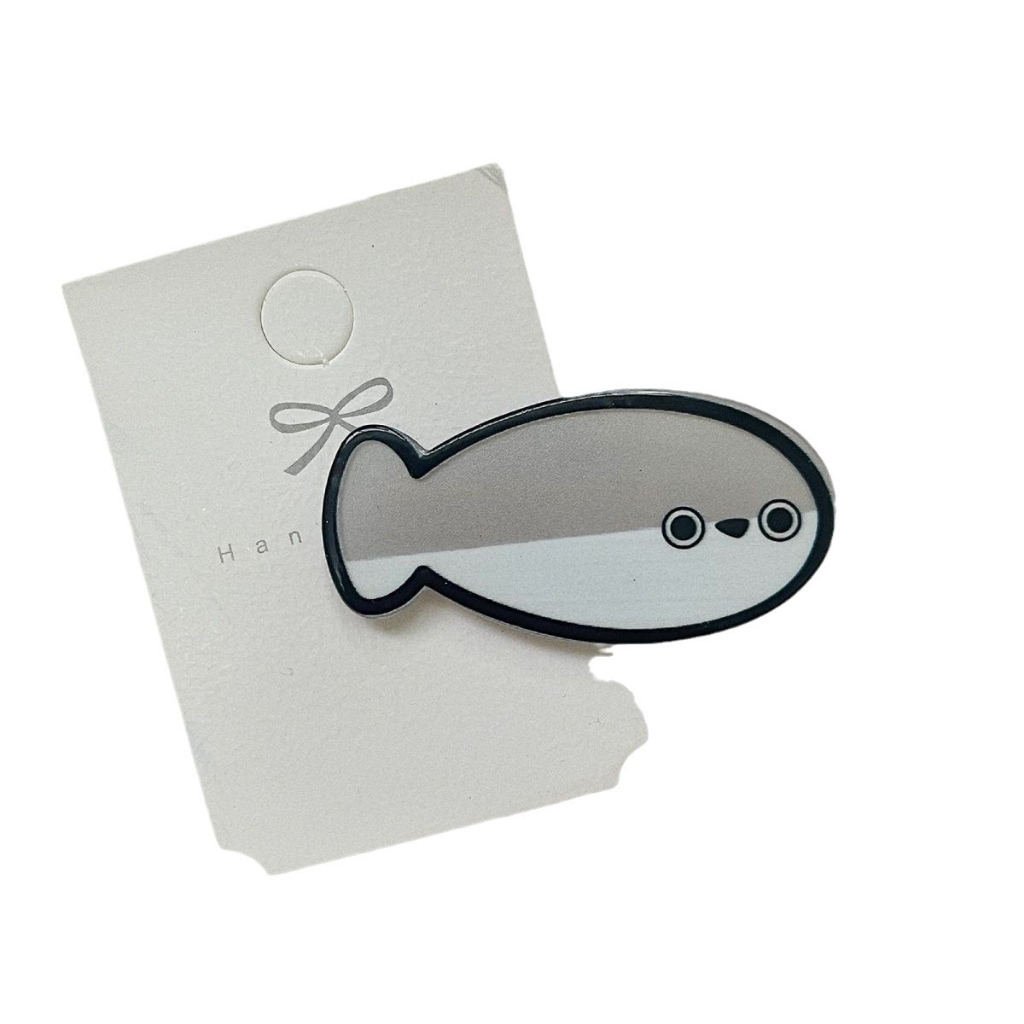 Kẹp Tóc Mái Hoạt Hình Cá Khô Dễ Thương Mới 2023 Dành Cho Nữ