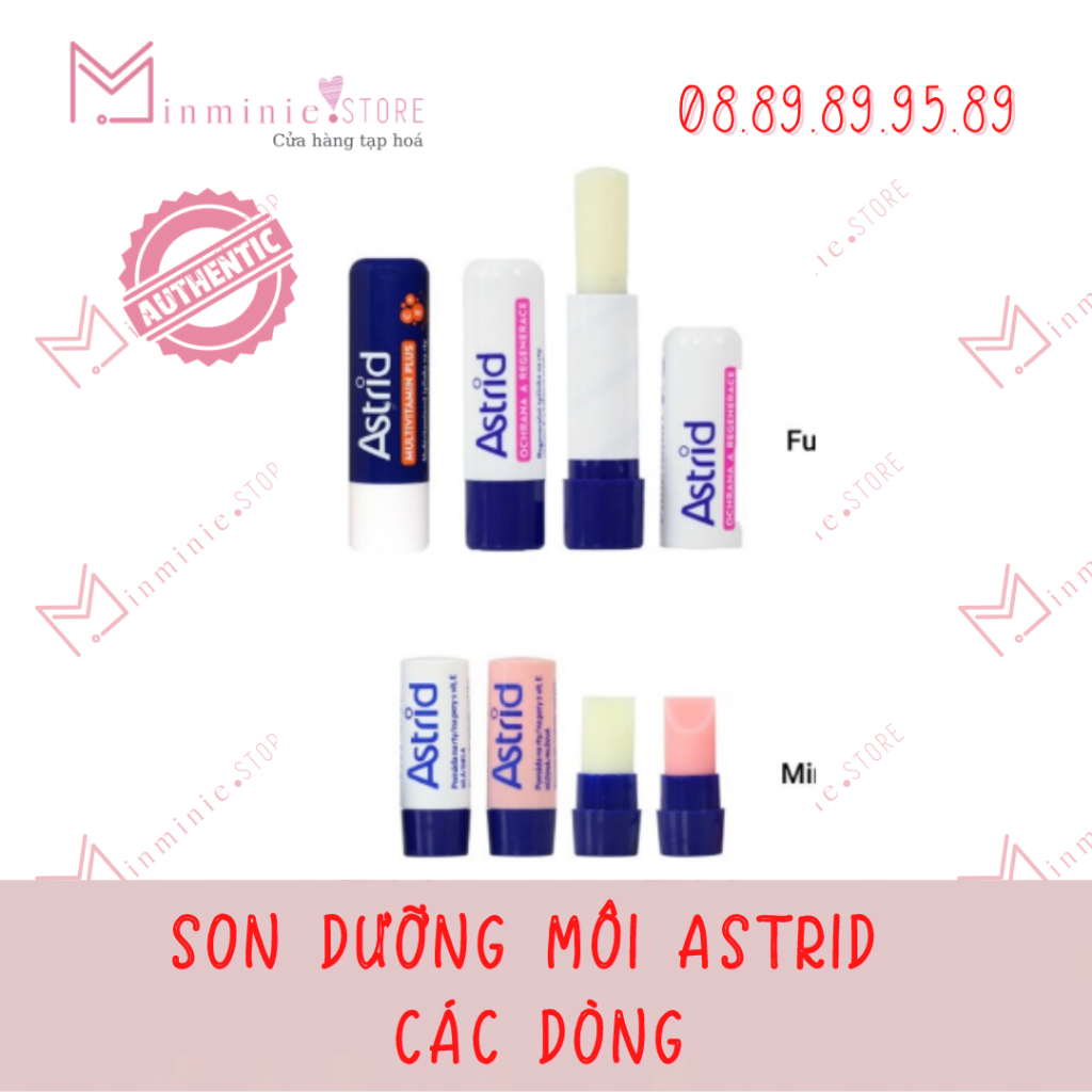 Son dưỡng môi mỡ hưu Astrid