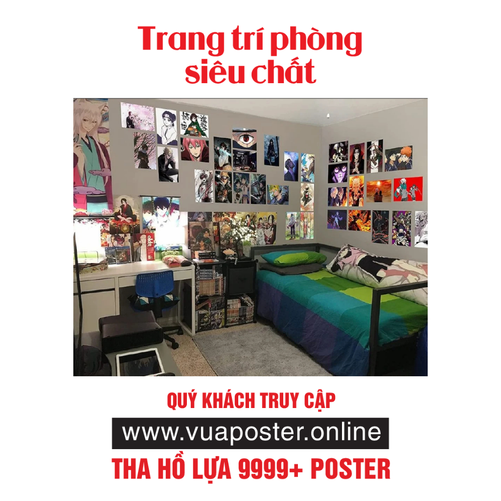 Poster Onepiece, kho 9999 áp phích đảo hải tặc anime, luffy, zoro, ace chống nước, chống phai, siêu xịn