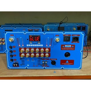 Mạch loa kéo clas d 4 tấc đôi echo reverb