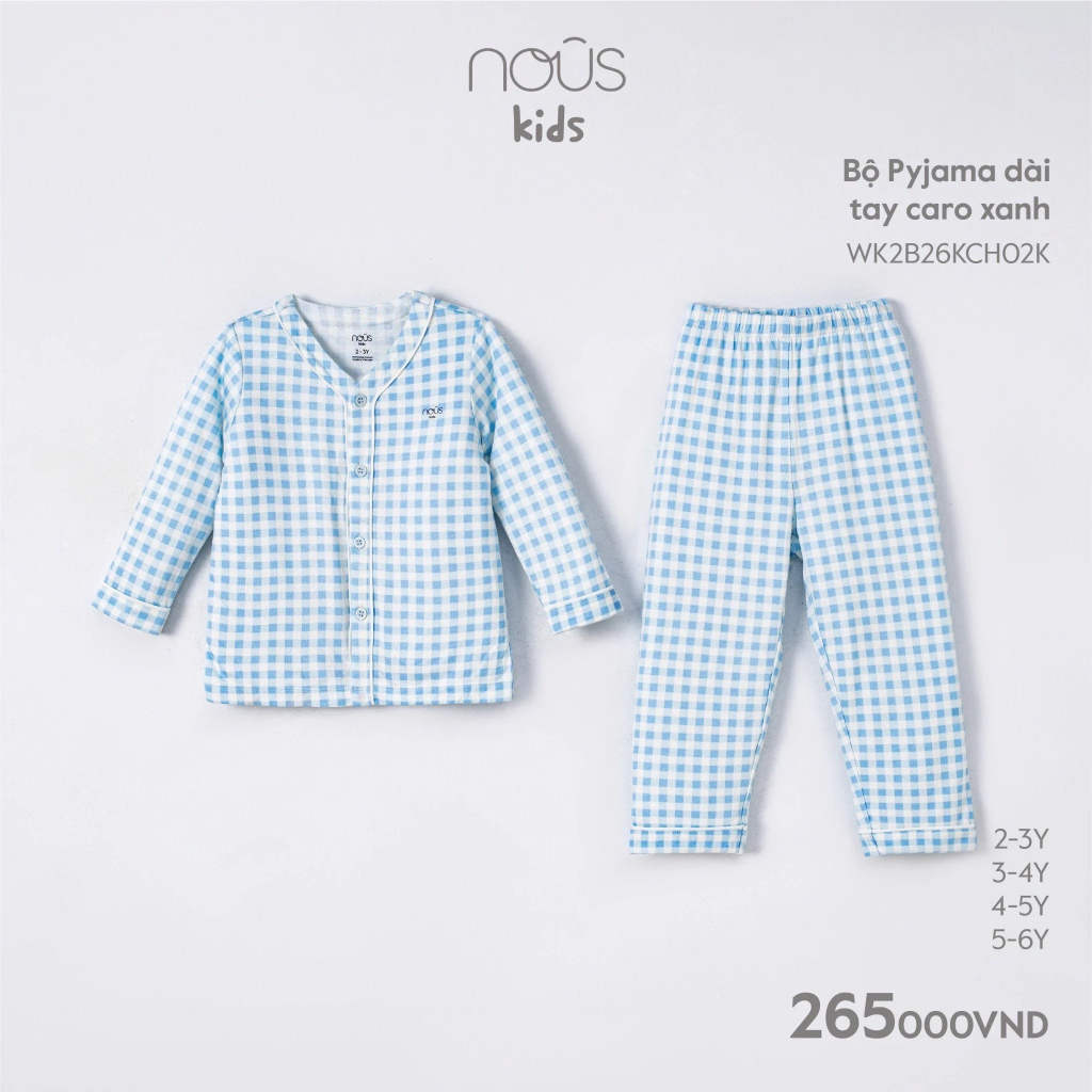 Bộ Pijama cho bé 2-5y