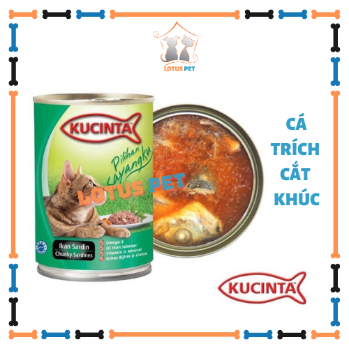 Pate đóng hộp Kucinta cho mèo (