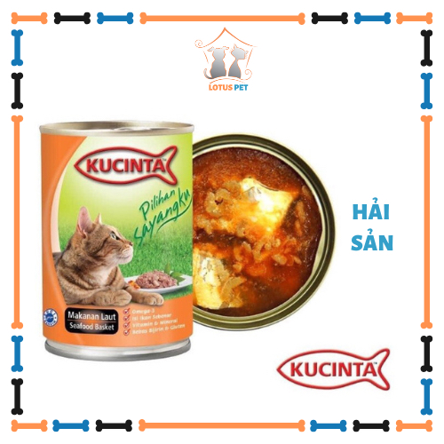 Pate đóng hộp Kucinta cho mèo (