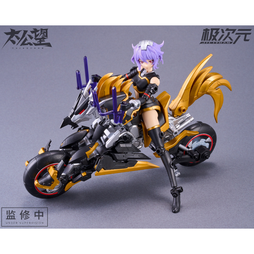 Mô Hình Lắp Rắp 1/10 TKB-02 Black Bicorn x Thunder Ms General Plastic Model Kit 08033
