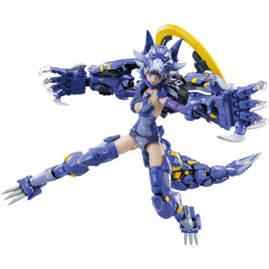 Mô Hình Lắp Ráp E-Model 1/12 Scale ATK GIRL Series Endless Night Fenrir bản xanh