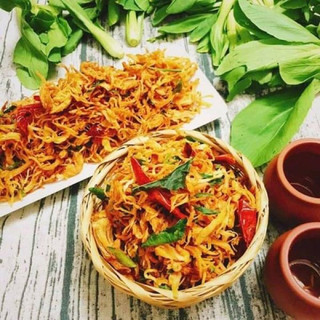 Khô gà lá chanh 500gr
