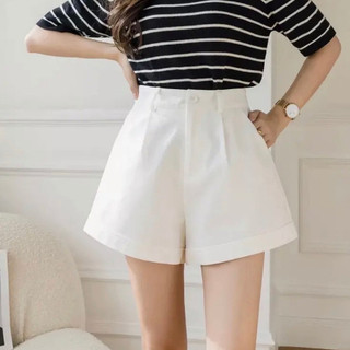 Quần short đùi nữ lật lai chất tuyết mưa dày dặn lên from chuẩn đẹp hàng loại 1