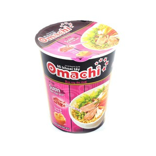 1 Ly Mì Cốc Omachi Xốt Bò Hầm, Sườn Hầm Ngũ Quả