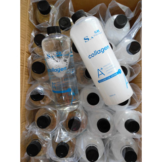 uốn tóc, thuốc uốn lạnh SA.SB collagen không mùi hôi 1000mlx2 AZ008