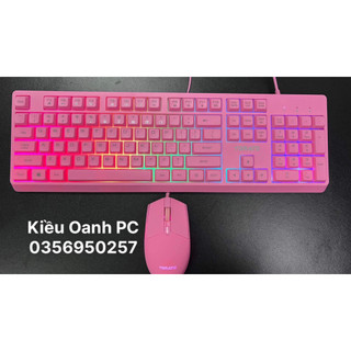 Bộ phím chuột giả cơ Tomato S100 có led giá cực tốt -Bảo hành 12 tháng