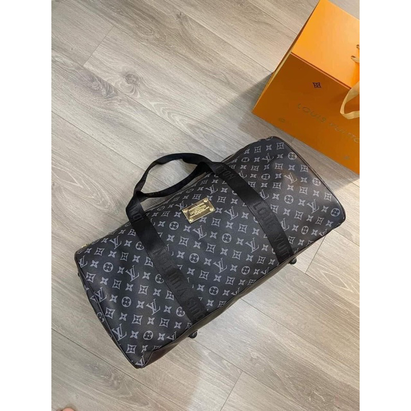 Túi trống du lịch quai dù, có kèm dây đeo chéo size 30x50cm