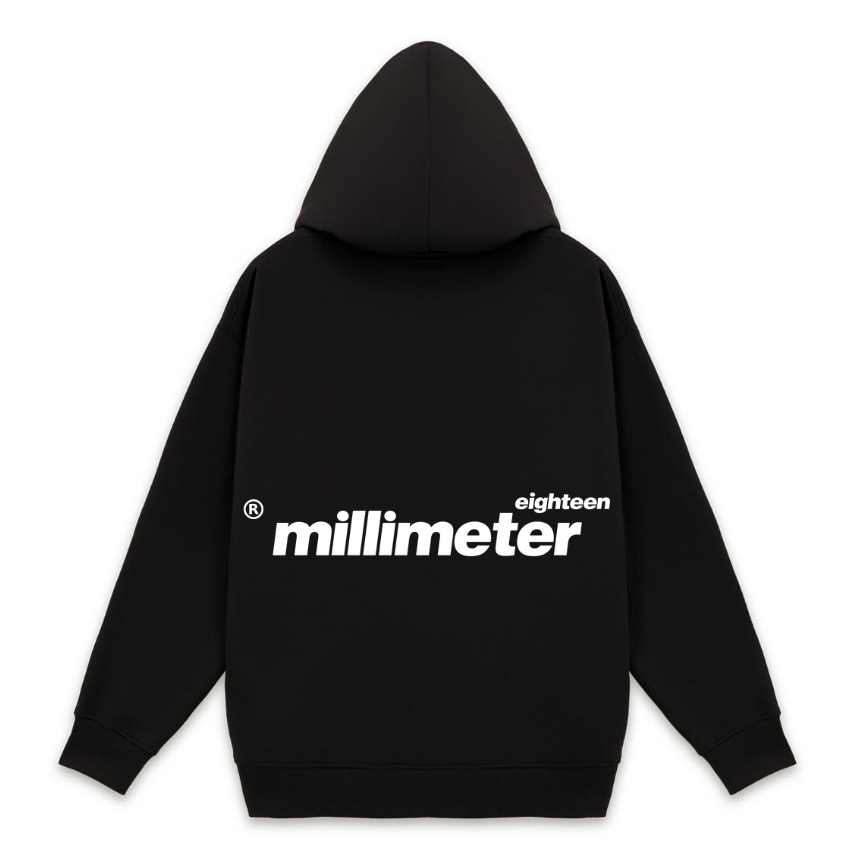 Áo nỉ hoodie có mũ NELLY - MIR form dáng rộng châu âu eighteenmm