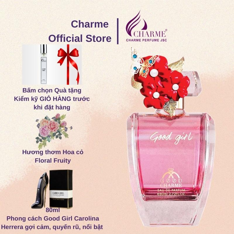 Nước Hoa Nữ Charme Good Girl 80ml (Pink)