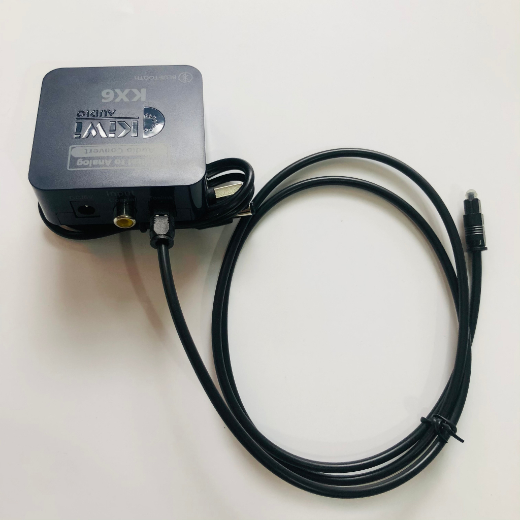 Bộ chuyển âm thanh quang KIWI KX6 Hàng Xịn có kết nối không dây Bluetooth