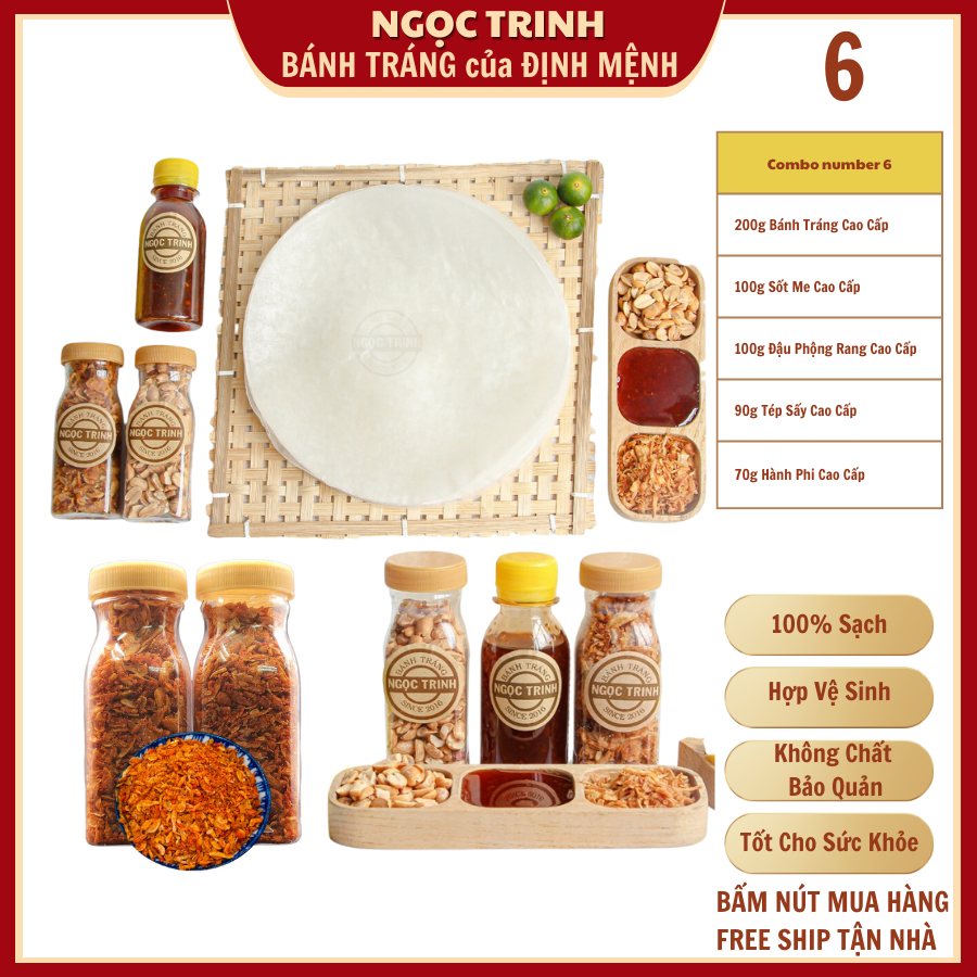 Bánh tráng phơi sương cao cấp - chất lượng siêu ngon - thương hiệu đẳng cấp hàng đầu bánh tráng Ngọc Trinh
