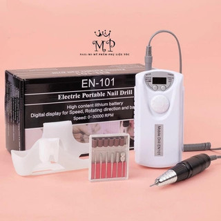 máy mài móng tích điện EN101 chính hãng , máy nặng tay cầm chắc chắn , đầu mài chuẩn xác