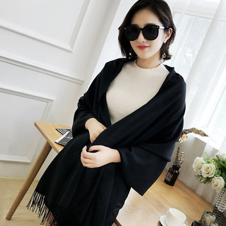 Khăn quàng cổ mùa đông chất len Cashmere nhiều màu phong cách thời trang. Khăn choàng cổ nữ dáng dài 70*190cm , khăn che