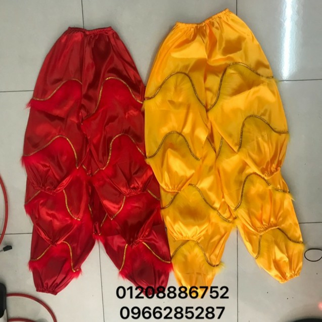 Đầu múa lân+đuôi cho bé 2-8 tuổi