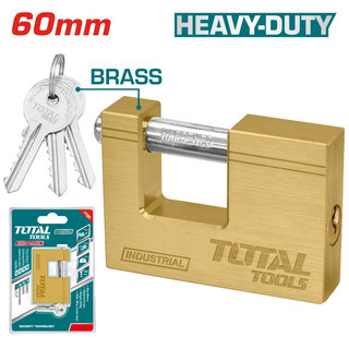 Ổ khoá đồng thau 60mm total tlk32603