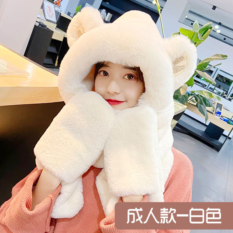 KHĂN BÔNG KÈM MŨTAI GẤU HÀNG QUẢNG CHÂU CHẤT LEN LÔNG MỊN CAO CẤP