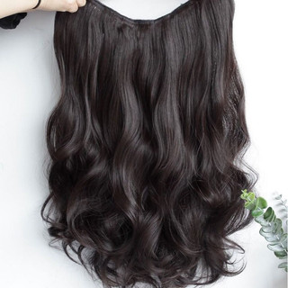 Tóc giả kẹp 6 phím xoăn cao cấp