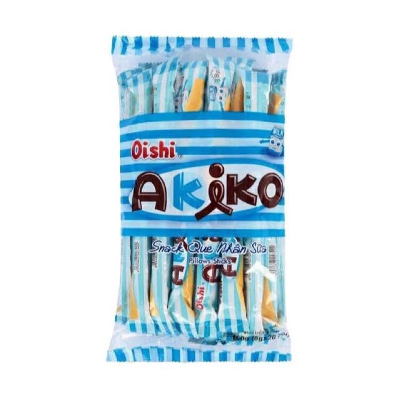 Bánh que Akiko Oishi - Bánh xốp que có nhân 20 que 140g TWIN 10 QUE 140G date mới cập nhật liên tục
