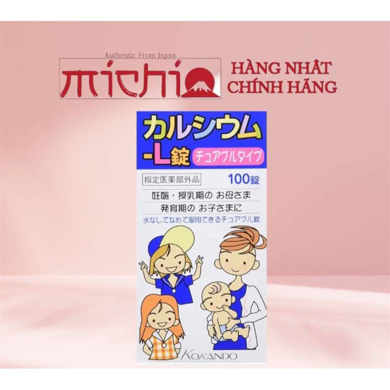 Kẹo canxi sữa chua Kokando Nhật Bản