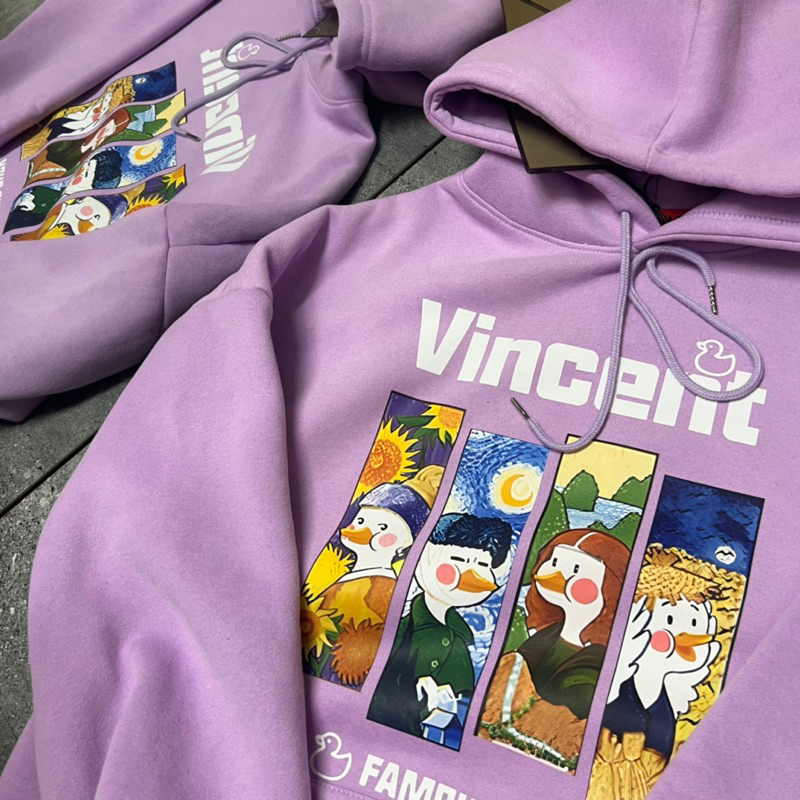 Áo hoodie Unisex qc full tag mác, nỉ cotton mịn không xù