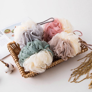 PVN57883 Bông Tắm Dạng Tròn Siêu Mềm Mịn loại 2 màu
