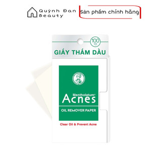  Giấy thấm dầu Acnes Oil Remover Paper  100 tờ  