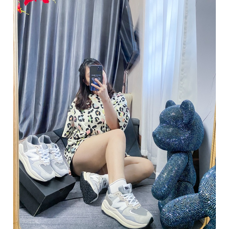 Giày N.B 5740 xám full size 36-43