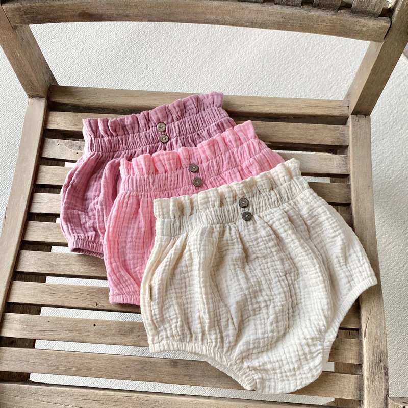 Quần bí xô muslin cho bé