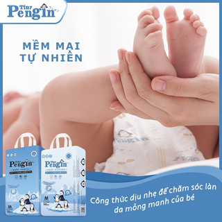 ( Tặng chăn/xe chòi ) Combo 4 bịch bỉm Tiny Pengin đủ size S/M/L/XL/XXL/3X