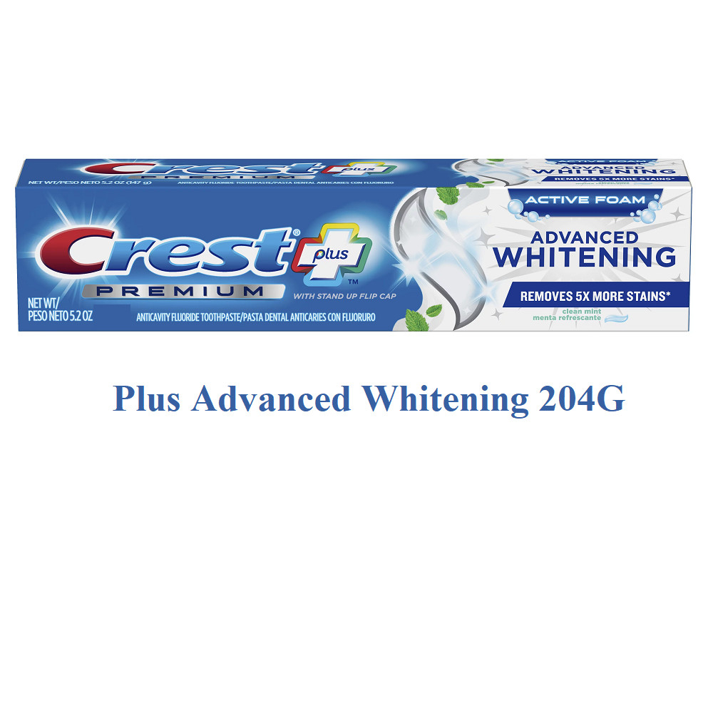 Kem Đánh Răng Crest 3D White Ultra - Advanced Whitening - Radiant Mint - Charcoal - Deep Clean - Arctic