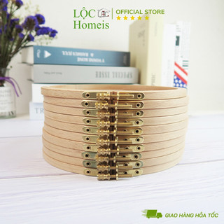 Hàng Loại I - Khung Thêu Gỗ Sồi Cao Cấp Full Size - LỘC Homeis