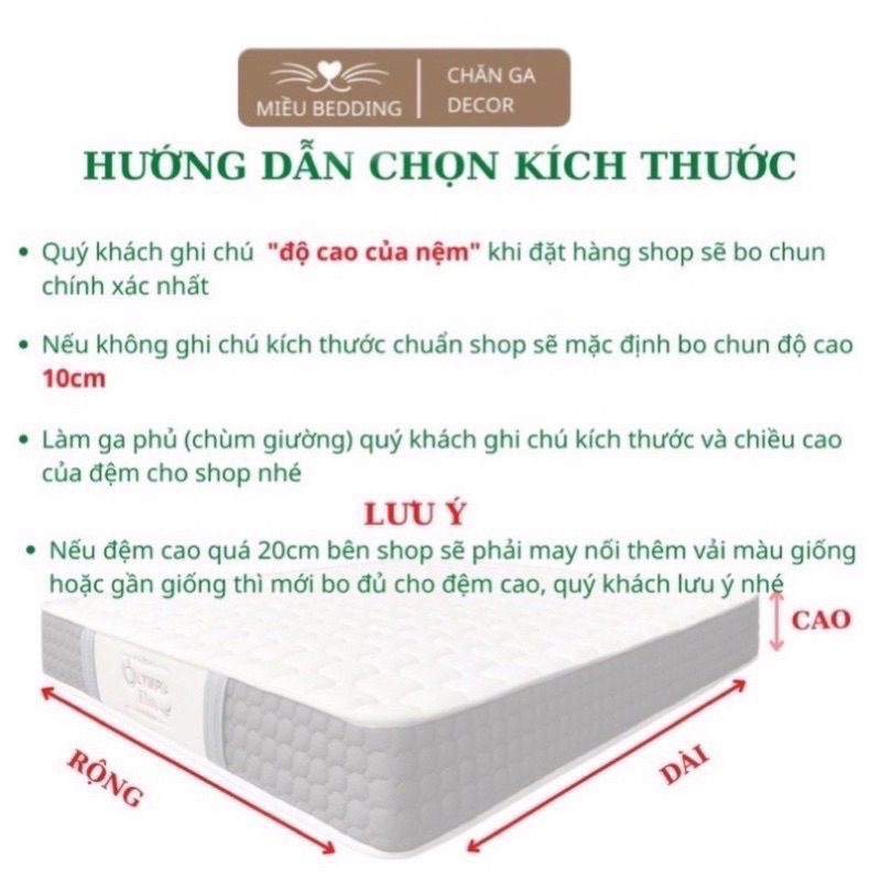 Bộ Chăn Ga Gối Cotton Đũi 4 Món Hoạ Tiết Hoa Nhí Mẫu Mới 2023 Đủ Kích Thước Set Chăn Ga Gối Cotton Bộ Ga Giường Cotton