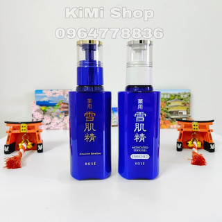 Sữa dưỡng trắng da Kose Sekkisei Medicated Whitening Emulsion 140ml