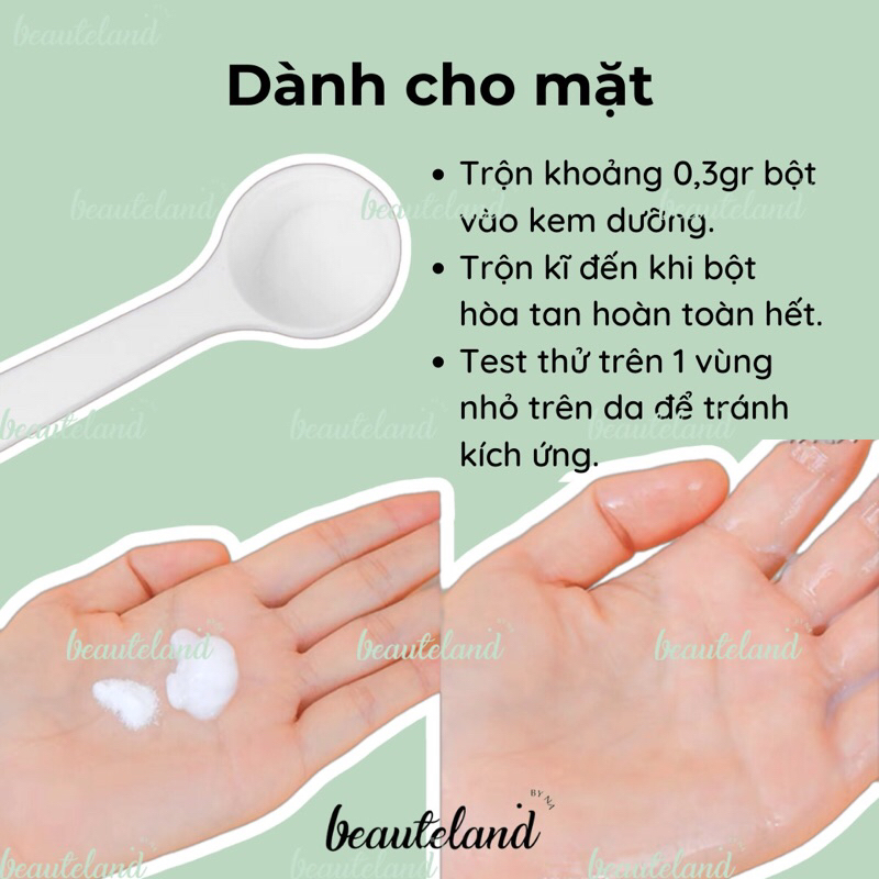 Bột Niacinamide B3 dưỡng trắng, làm sáng da