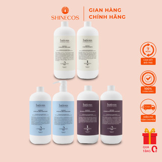 Dầu gội batious chính hãng - cặp dầu gội xả phục hồi tóc hư tổn đa tầng batious đủ màu 960ml