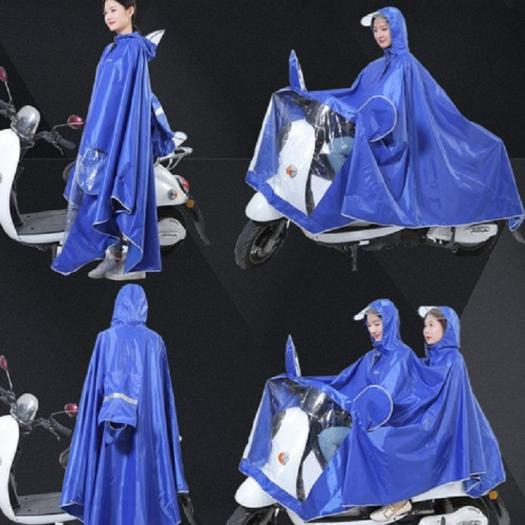 Áo mưa 2 đầu, 1 đầu cỡ lớn, áo mưa cánh dơi, áo mưa xe máy dáng trùm toàn thân chống mưa bão