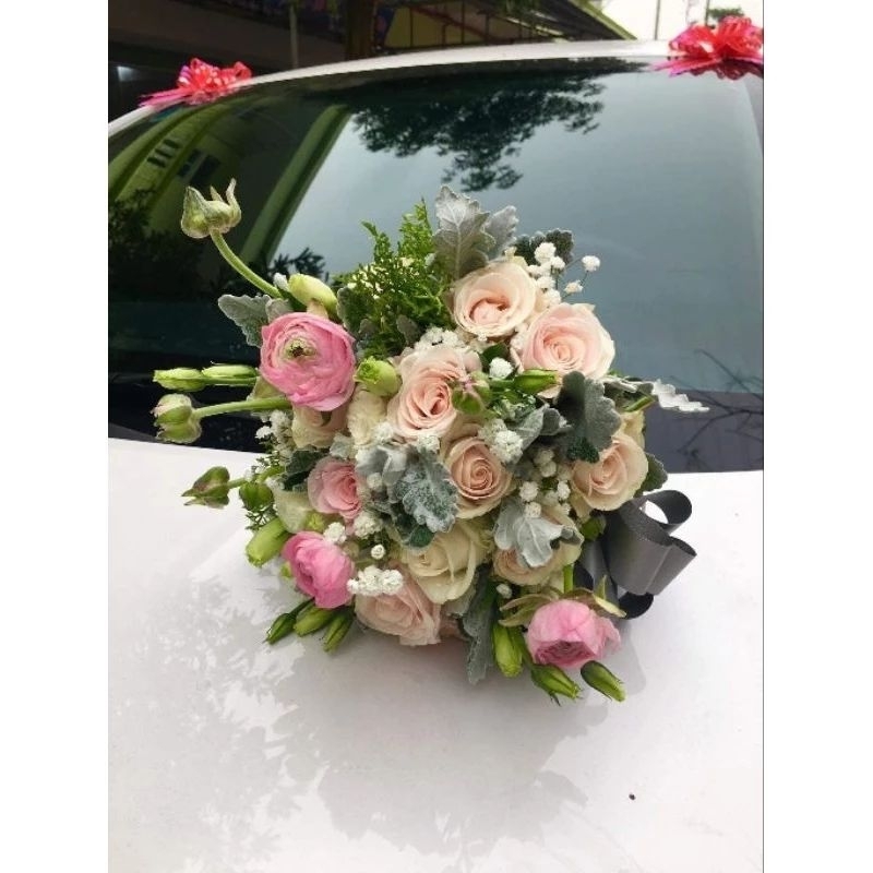 Cốt đĩa bó hoa 6k