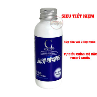 Gel Bôi Trơn bột tự pha Cokelife 45g pha với 25kg nước [SIÊU TIẾT KIỆM]