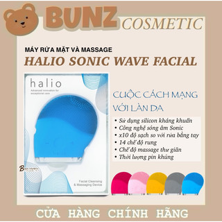 Máy rửa mặt Halio bảo hành chính hãng công nghệ Sonic Wave Cleansing
