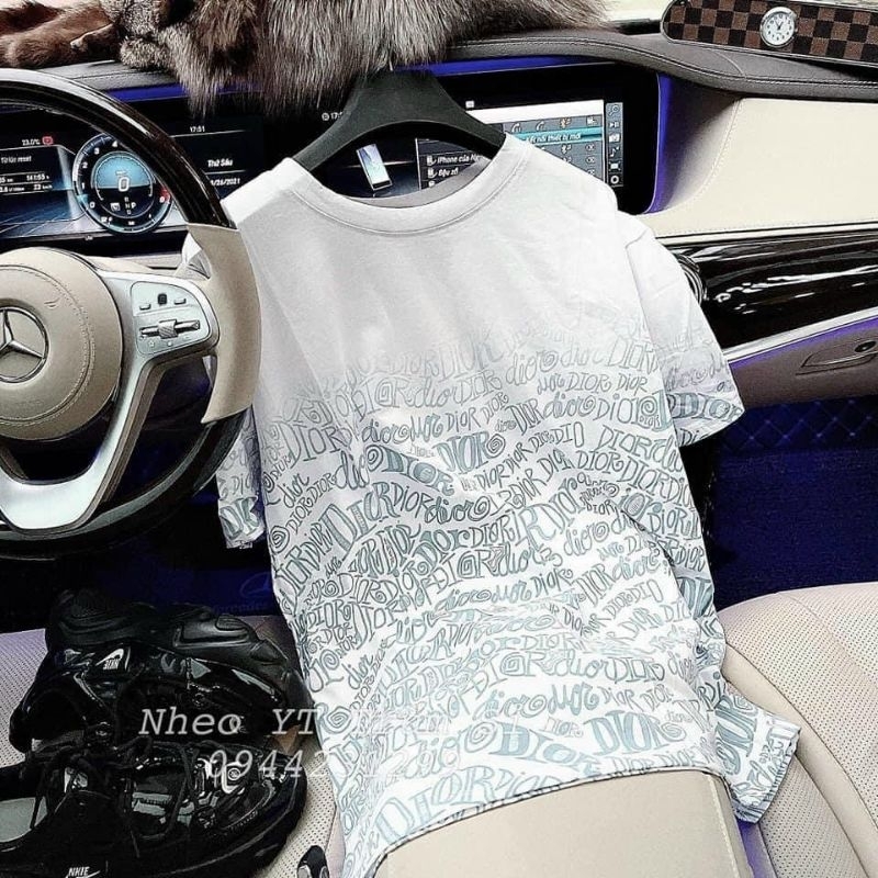 Áo phông nữ dáng rộng , áo in 3d , thêu chữ , đính đá hàng túi dịp xịn xò