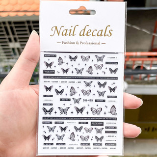 Sticker Trang Trí Móng 3D Siêu Đẹp