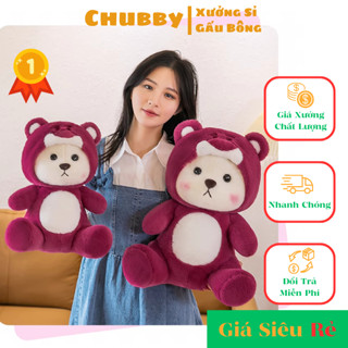 Gấu Bông Lena Xinh❤️Hàng Cao Cấp❤️ Thú Nhồi Bông Size To Hình Gấu Lena Đội Mũ Cực Xinh Làm Quà Tặng Tại Chubby