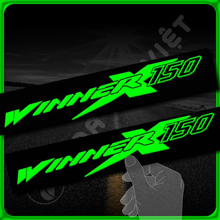 Tem Winner X [Honda RS-X] dạ quang phát sáng bạn đêm trang trí xe honda winner X