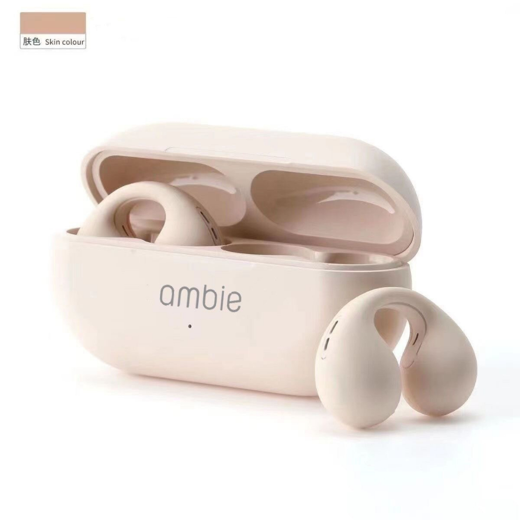 Tai Nghe Bluetooth TWS 2023 Ambie Truyền Âm Qua Xương Tai Không Dây